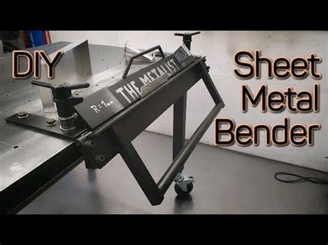 homemade sheet metal bender|hobby sheet metal bender.